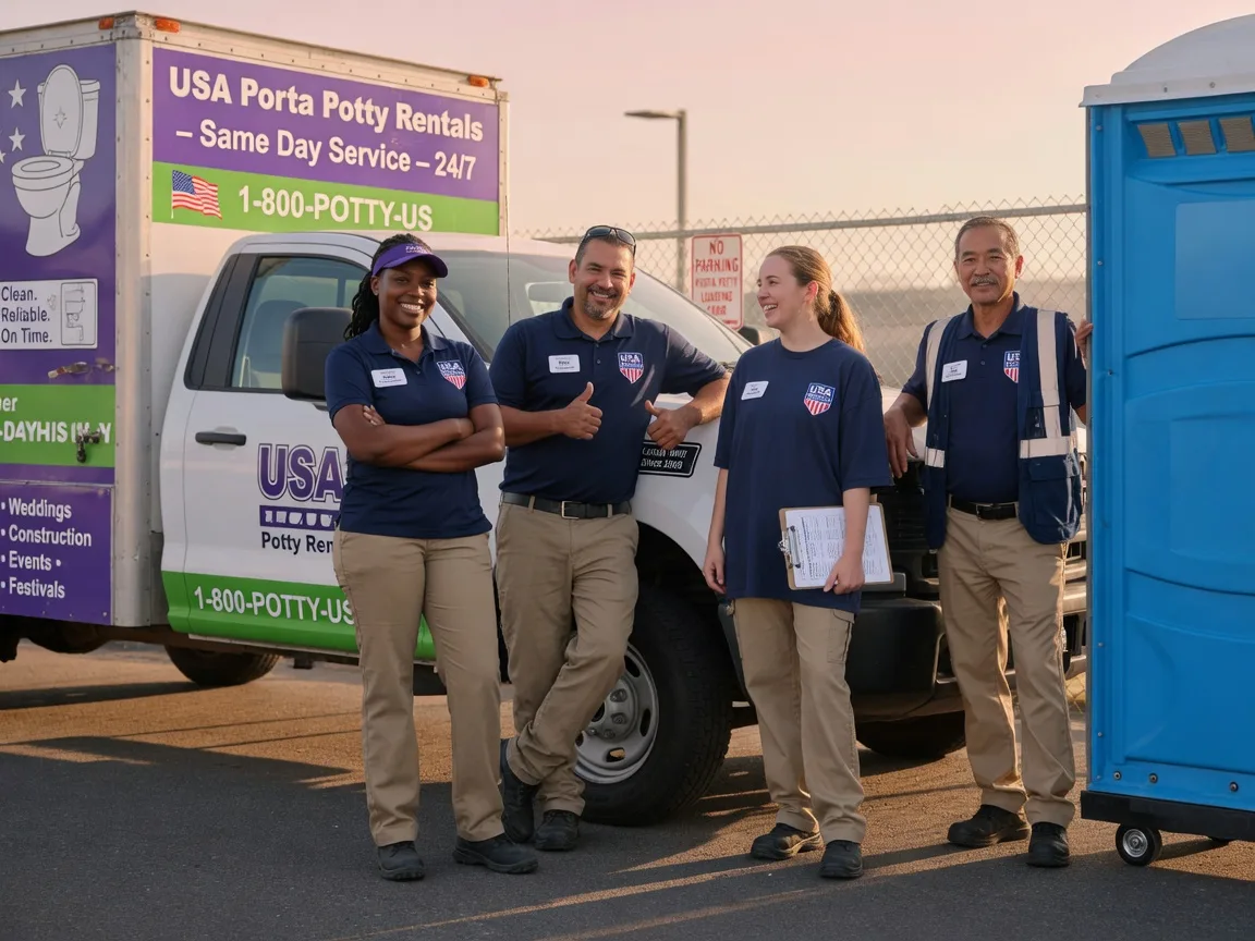 Porta Potty Rental company in Horntown, VA